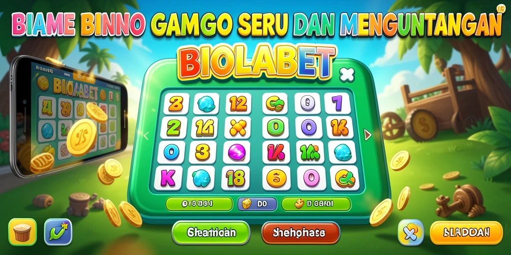 Tampilan gameplay seru dan interaktif di BIOLABET.
