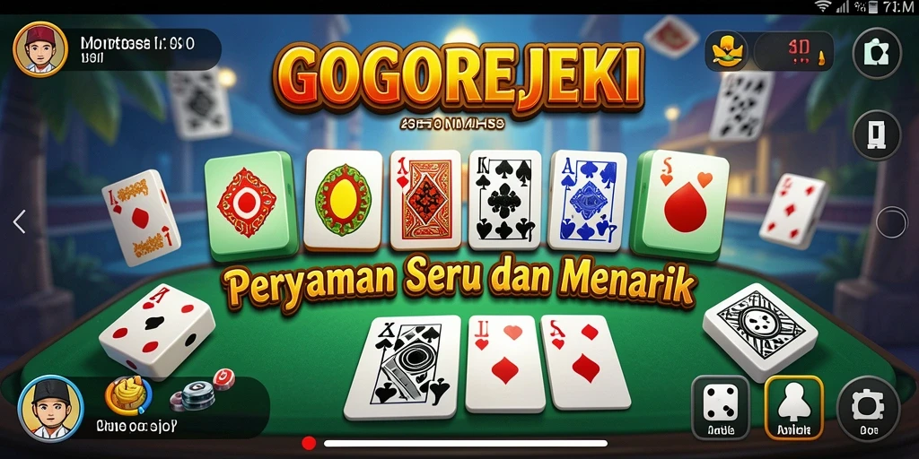 Gameplay Domino yang seru dan interaktif di GOGOREJEKI.