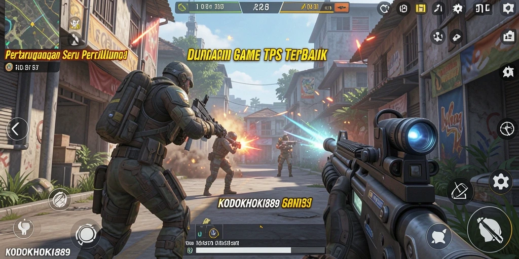 Tampilan gameplay seru dan grafis menakjubkan KODOKHOKI889.
