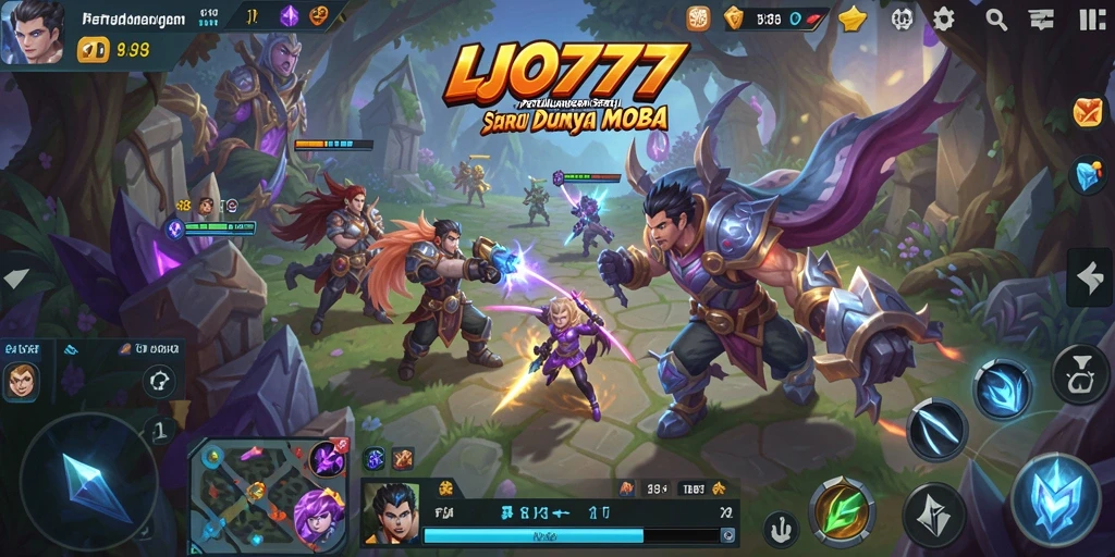 Tampilan aksi memukau dalam gameplay LJO777 yang seru.