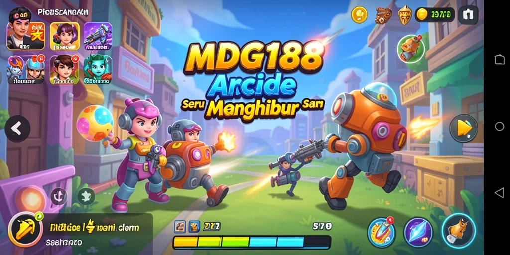 Tampilan gameplay menarik dari MDG188 dengan aksi seru.