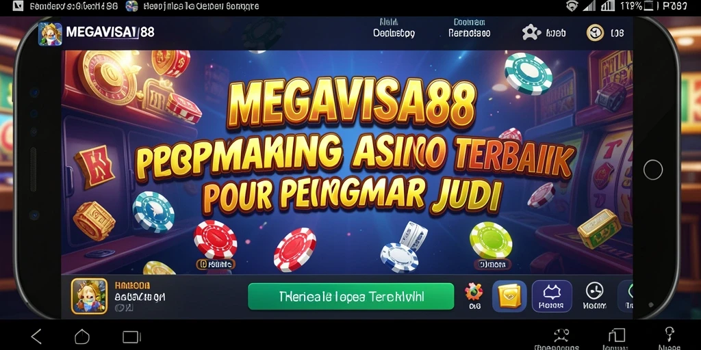 Tampilan gameplay MEGAVISA88 dengan berbagai permainan Kasino yang menarik.