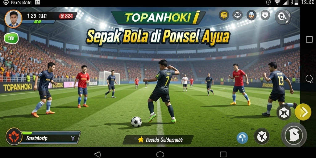 Screenshot dari gameplay TOPANHOKI yang nyata dan mendebarkan.